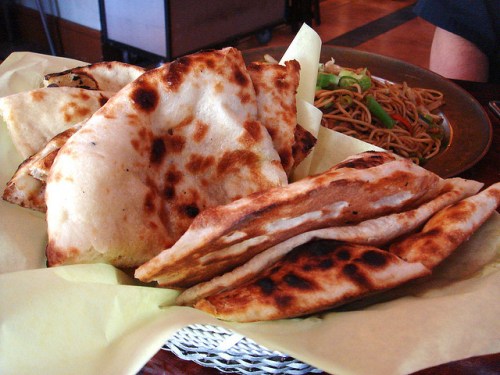 Butter Nan, Tandoori Roti, Onion Kulcha