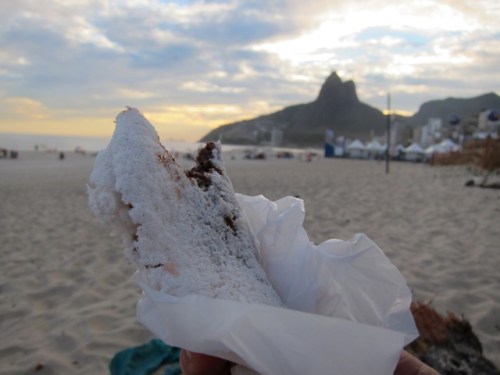 Beiju on Ipanema Beach
