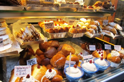 Varieties of Rum Baba (and friends) in naples