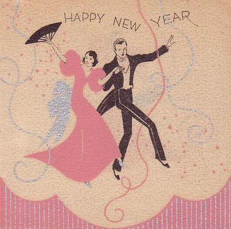 Vintage Happy New Year