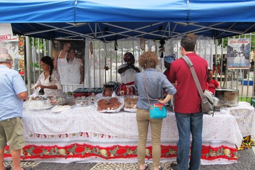 Cida Acaraje in Largo do Carioca