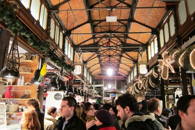 Interior of the market