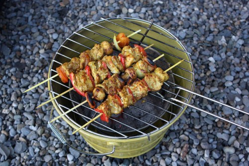 Sosaties on the Braai