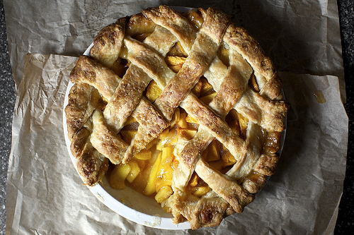 Smitten Kitchen's Peach Pie
