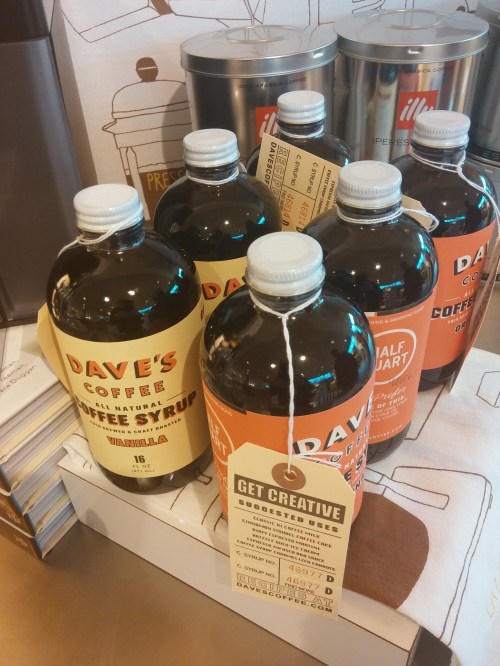 coffee syrup