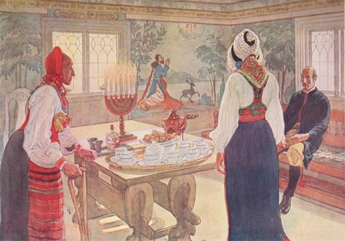 "A Miner's Home" - Carl Larsson