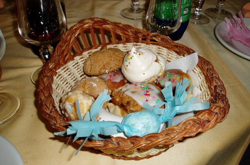 Pabassinas from Sardinia (Center with sprinkles) 