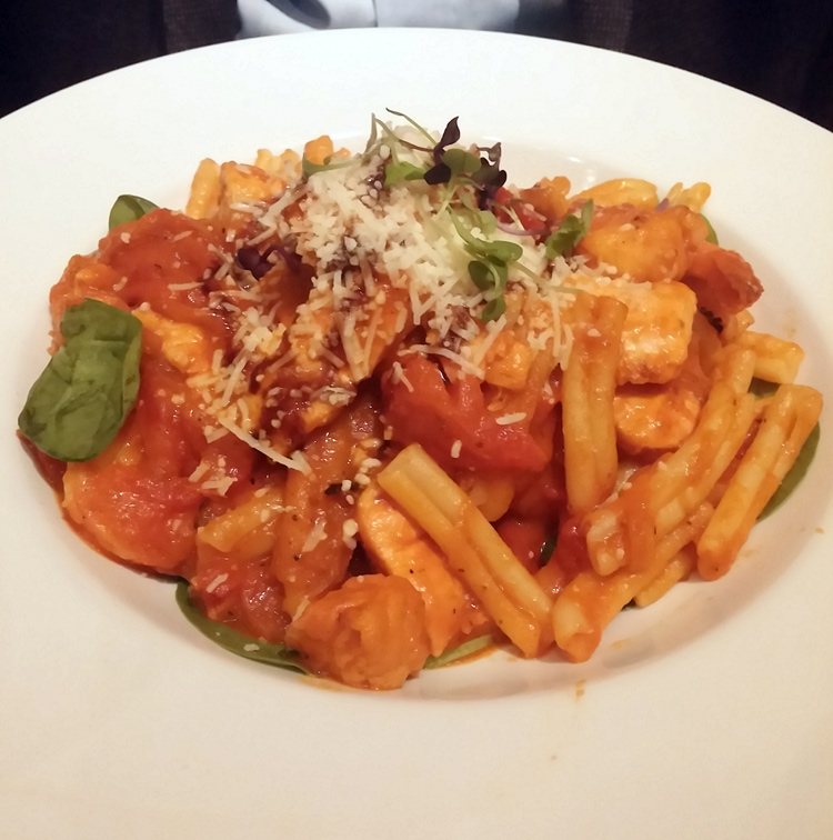 Crop Bistro Pasta